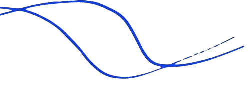 Línea azul marino