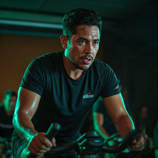 Coach de indoor cycling